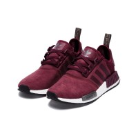 Кроссовки NMD R1 бордовые